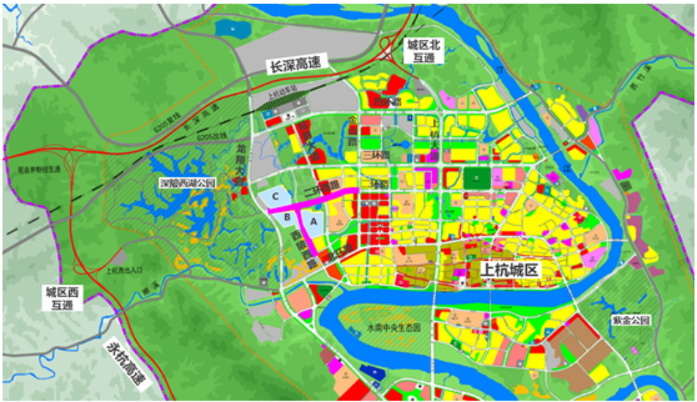 上杭縣城區二環(huán)西路城市道路工程（一期）