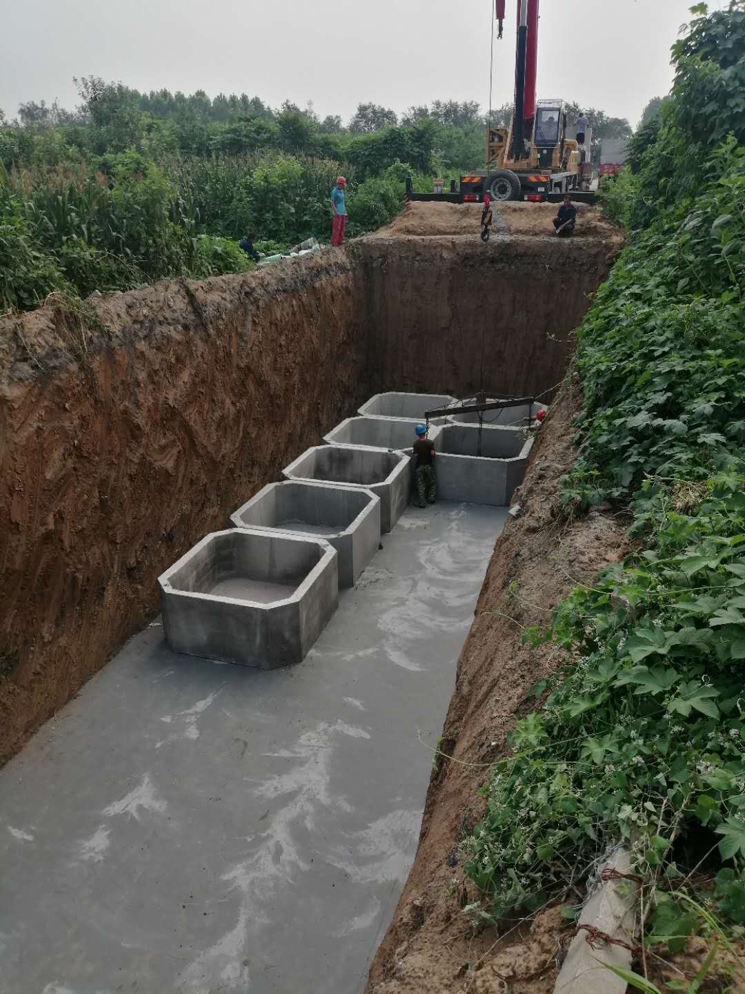 福建易順建筑工程有限公司在石家莊市鹿泉區生活用水置換引江水管網(wǎng)和生活污水管網(wǎng)建設工程項目施工情況